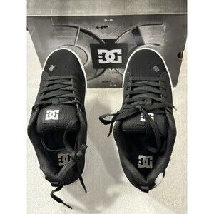 Dc Shoe Co  Court Graffik Mens 7 Black/white 300529 NIB